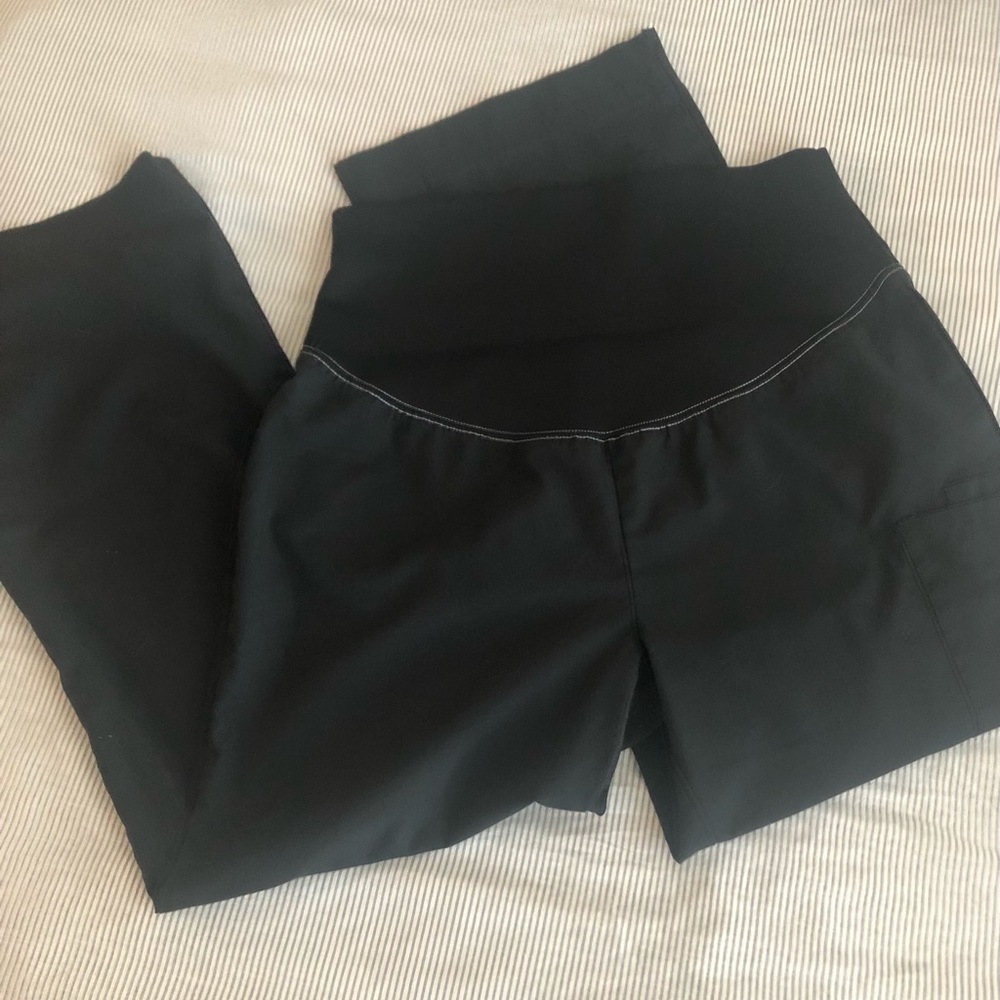 Maternity Scrub Pants * Black * Size Small